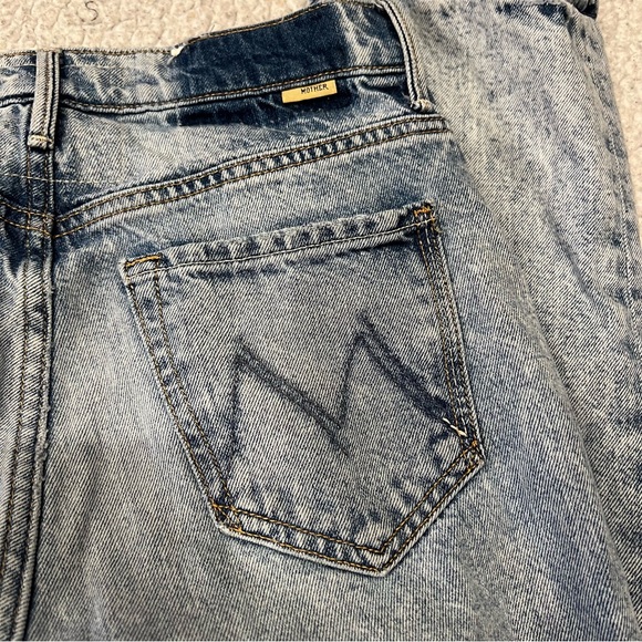 MOTHER SUPERIOR THE SWOONER RASCAL ANKLE Jeans Sign Wash Light - Picture 9 of 9